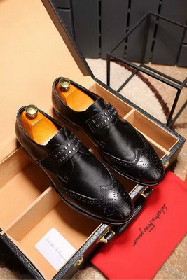 Salvatore Ferragamo Business Men Shoes--039